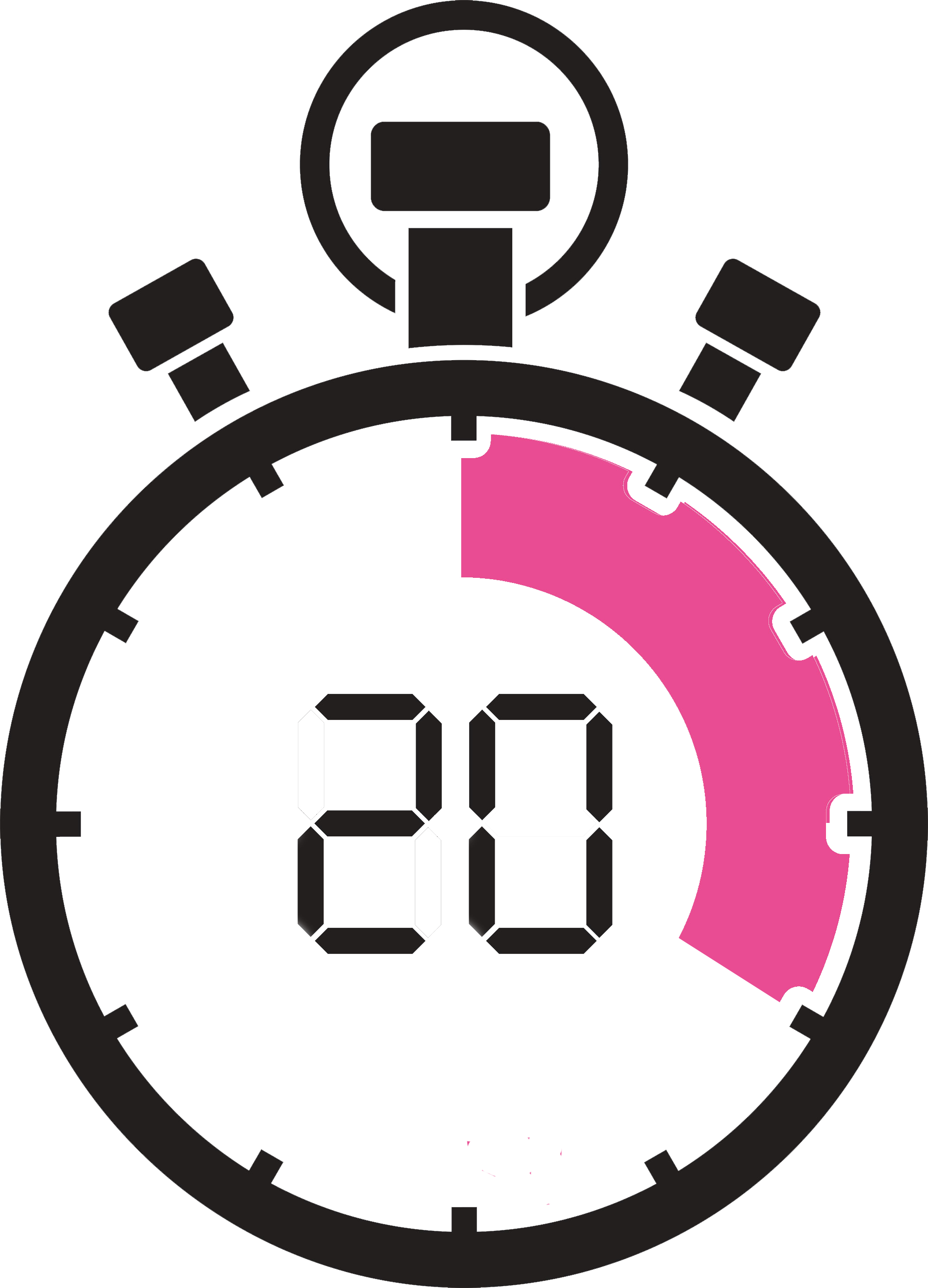 20 minute clock icon